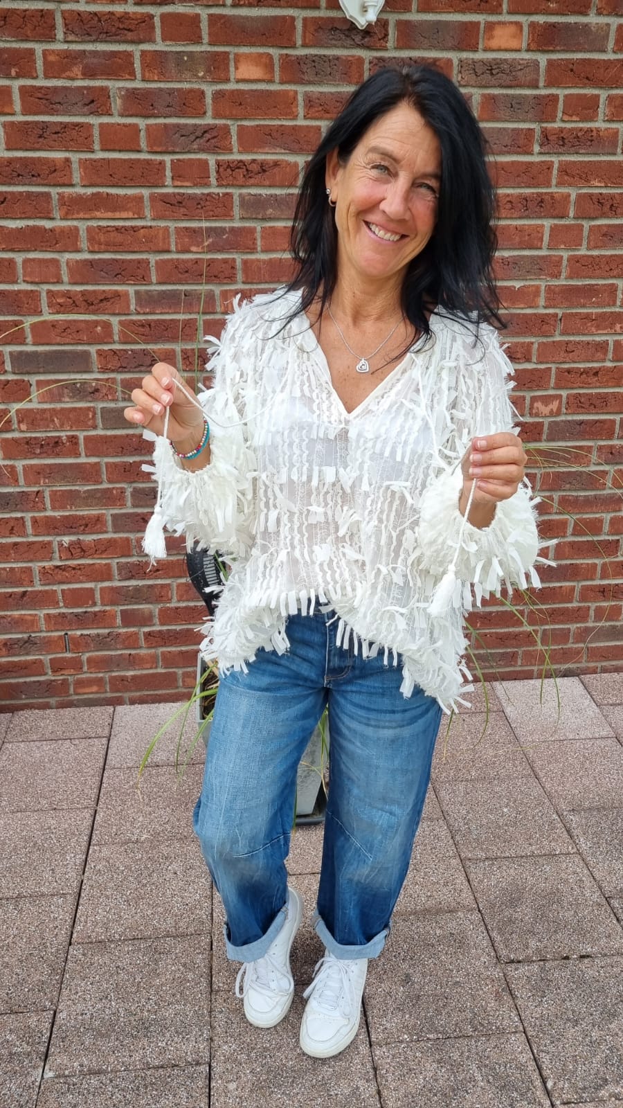 Balloon-Jeans Blue Denim