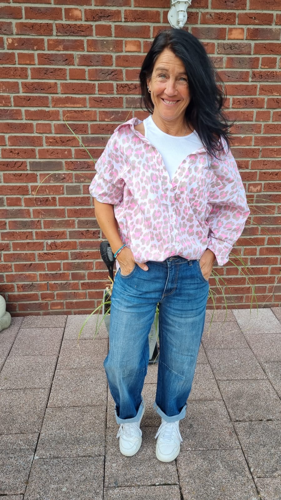 Balloon-Jeans Blue Denim