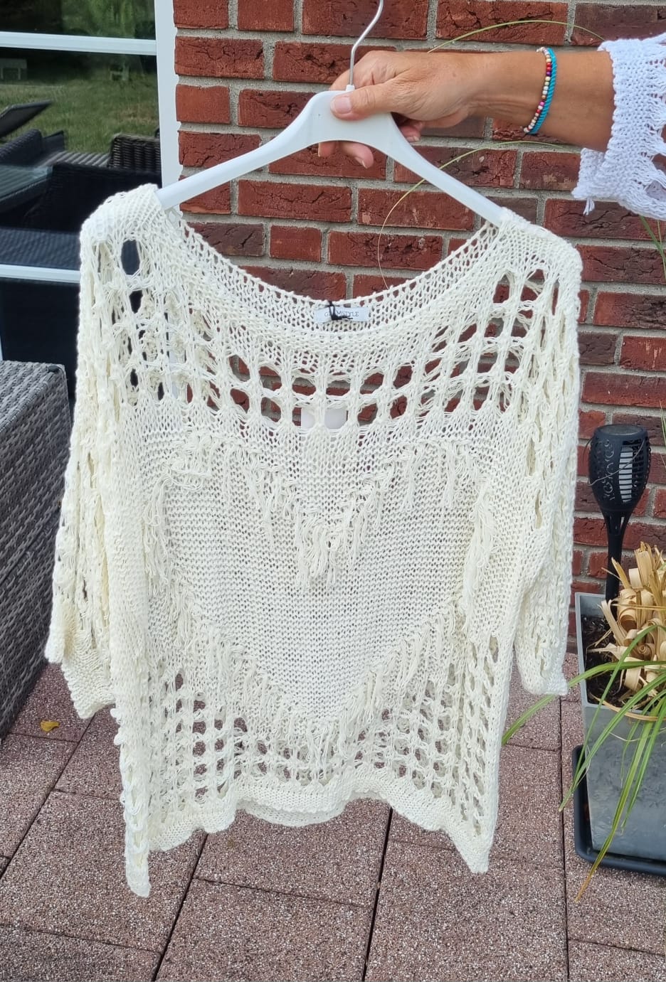 Pullover Herz Strick