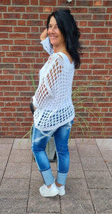 Jeans mit Patches Denim Used Look