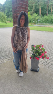 Neckholder Top "Phantasie 10" verschiedene Modelle