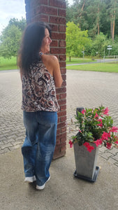 Balloon-Jeans Blue Denim