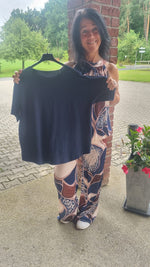 Lade das Bild in den Galerie-Viewer, Pullover &quot;Ursel&quot; kurzarm
