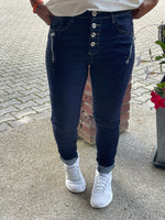 Lade das Bild in den Galerie-Viewer, Jeans Dark Denim XS-XL
