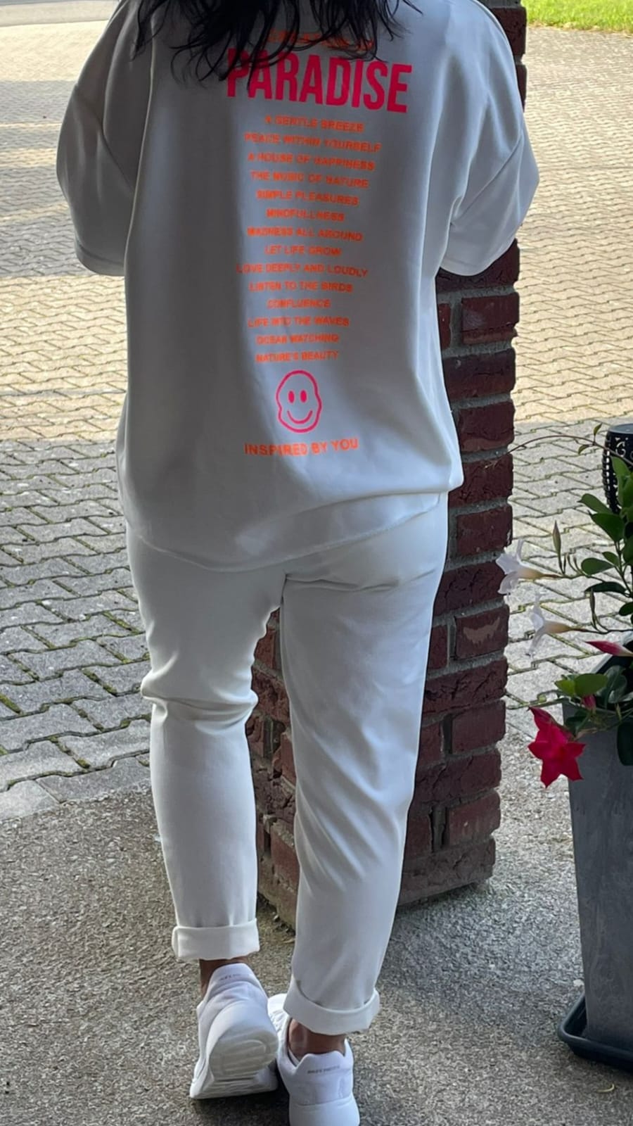 Sweat Kurzarm Let Life Grow