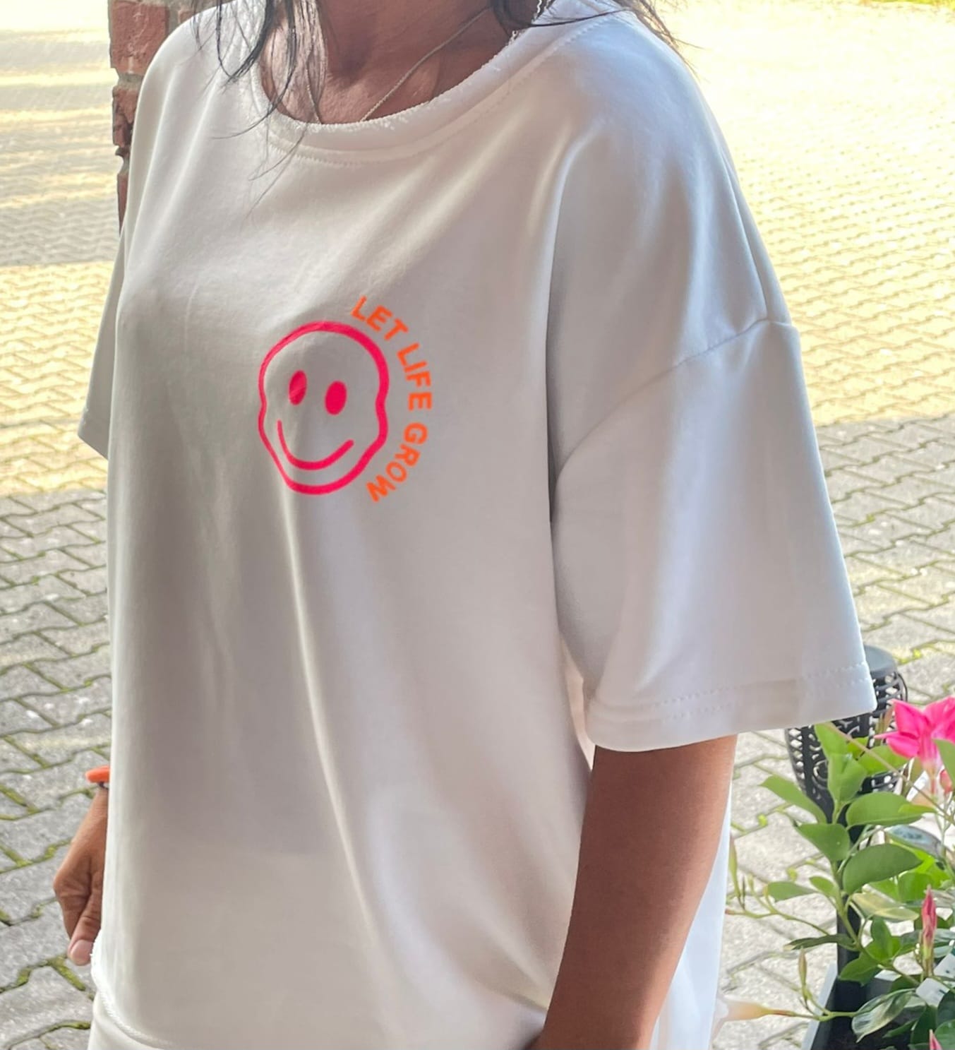 Sweat Kurzarm Let Life Grow