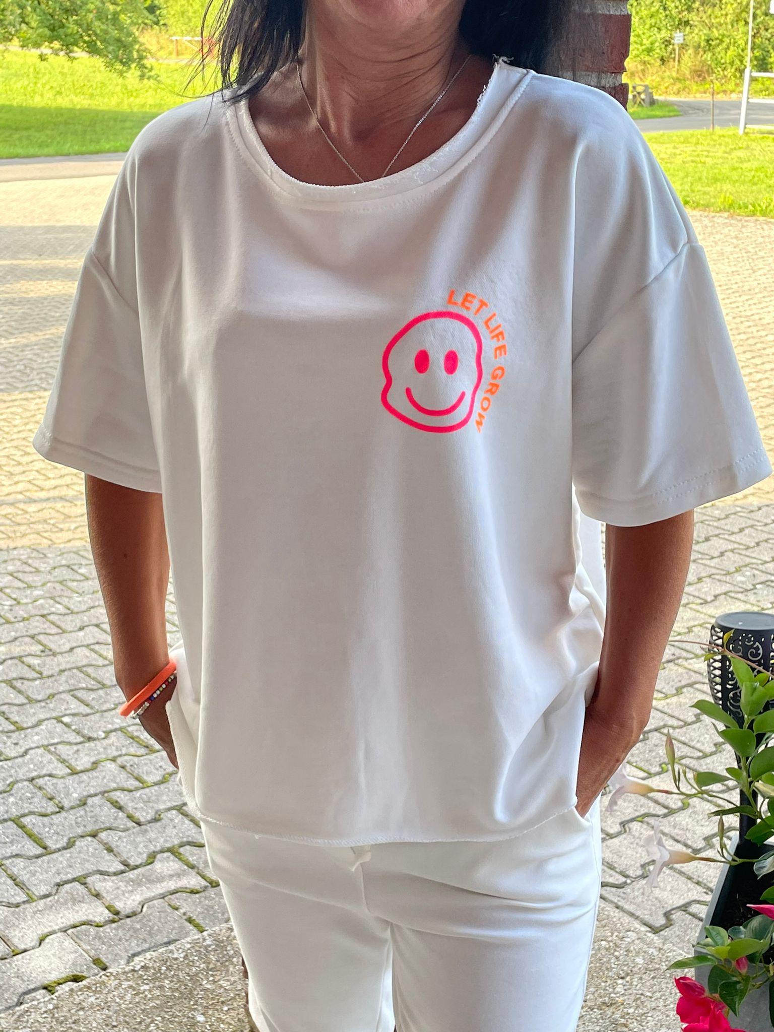 Sweat Kurzarm Let Life Grow