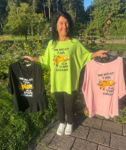 Shirt "Bin nicht faul...."