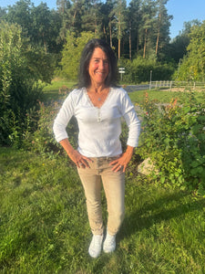 Langarmshirt "Spitze"