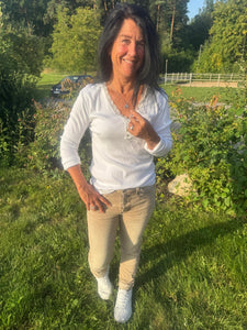 Langarmshirt "Spitze"