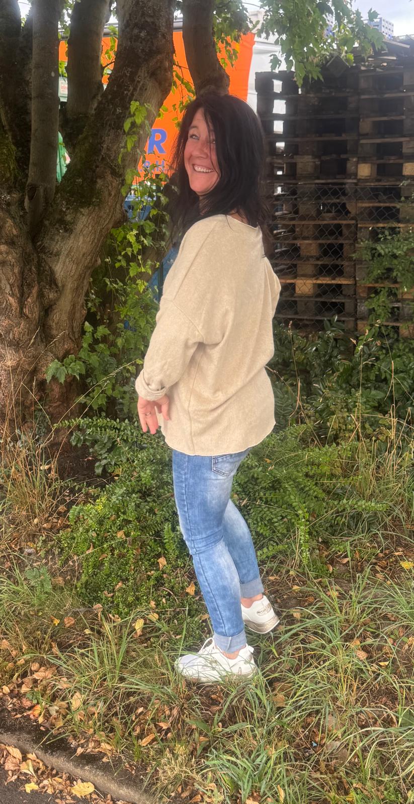 Langarmshirt "Cozy"