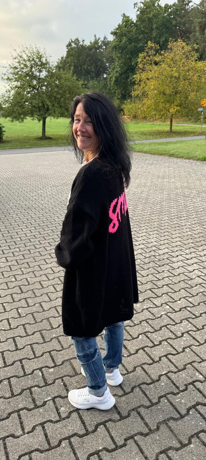 Strickjacke "Smile"