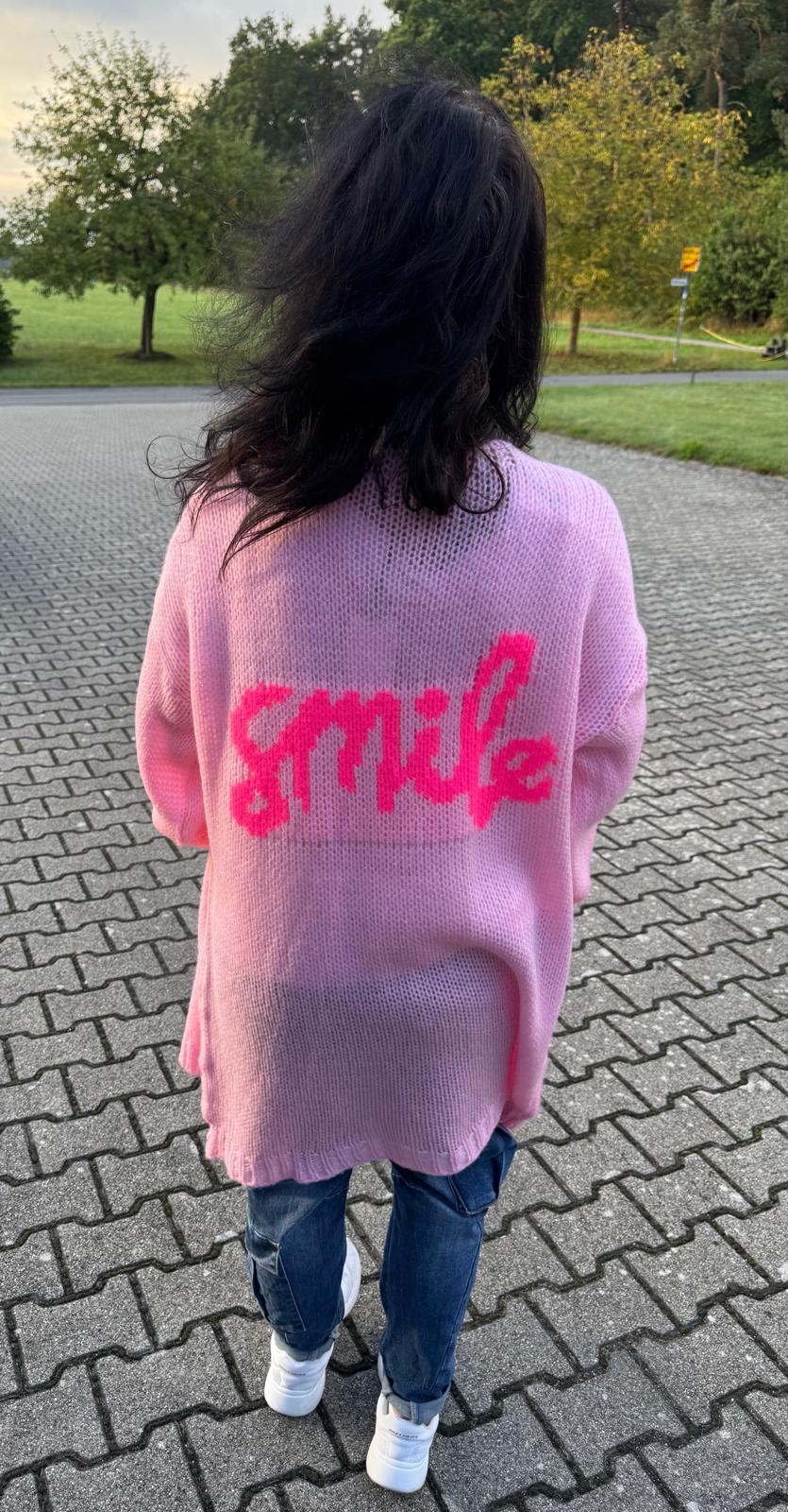 Strickjacke "Smile"