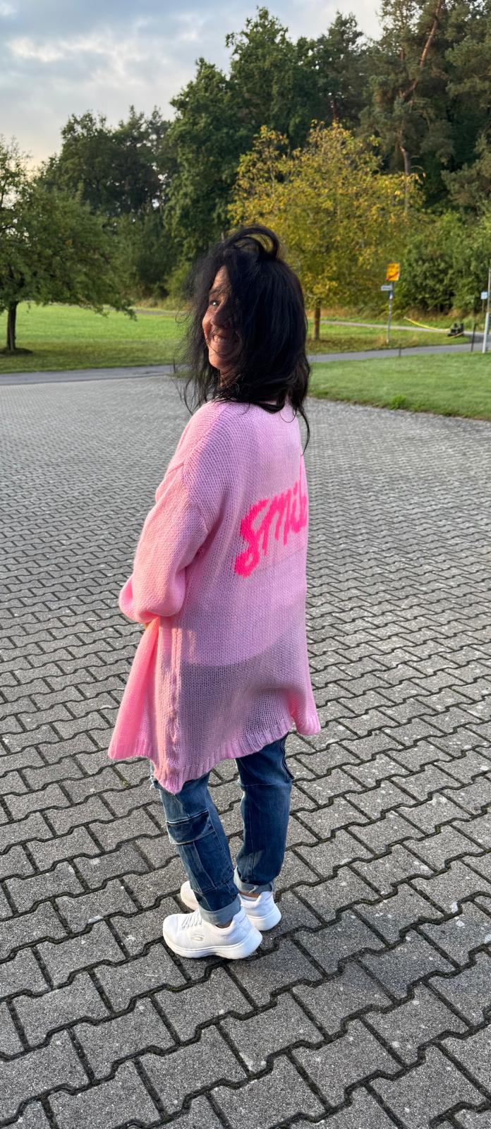 Strickjacke "Smile"