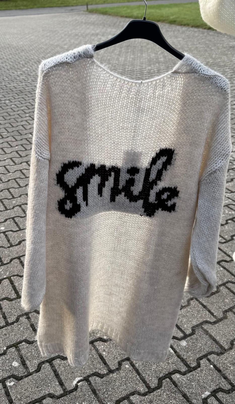 Strickjacke "Smile"