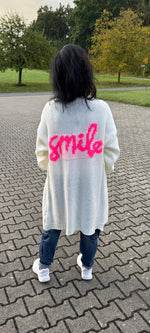 Lade das Bild in den Galerie-Viewer, Strickjacke &quot;Smile&quot;
