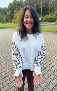 Sweatshirt Leo/White
