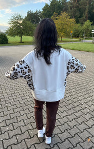 Sweatshirt Leo/White