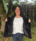 Lade das Bild in den Galerie-Viewer, Jacke Teddy Gr. M/L
