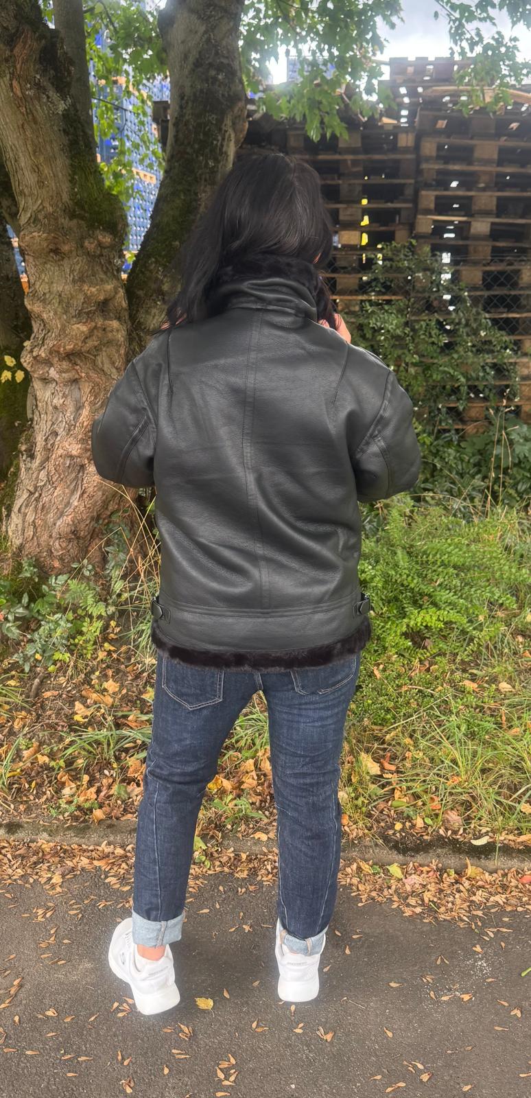 Jacke Teddy Gr. M/L