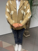 Lade das Bild in den Galerie-Viewer, Strickcardigan Herz
