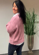 Lade das Bild in den Galerie-Viewer, Strickcardigan uni
