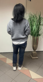 Lade das Bild in den Galerie-Viewer, Strickcardigan uni
