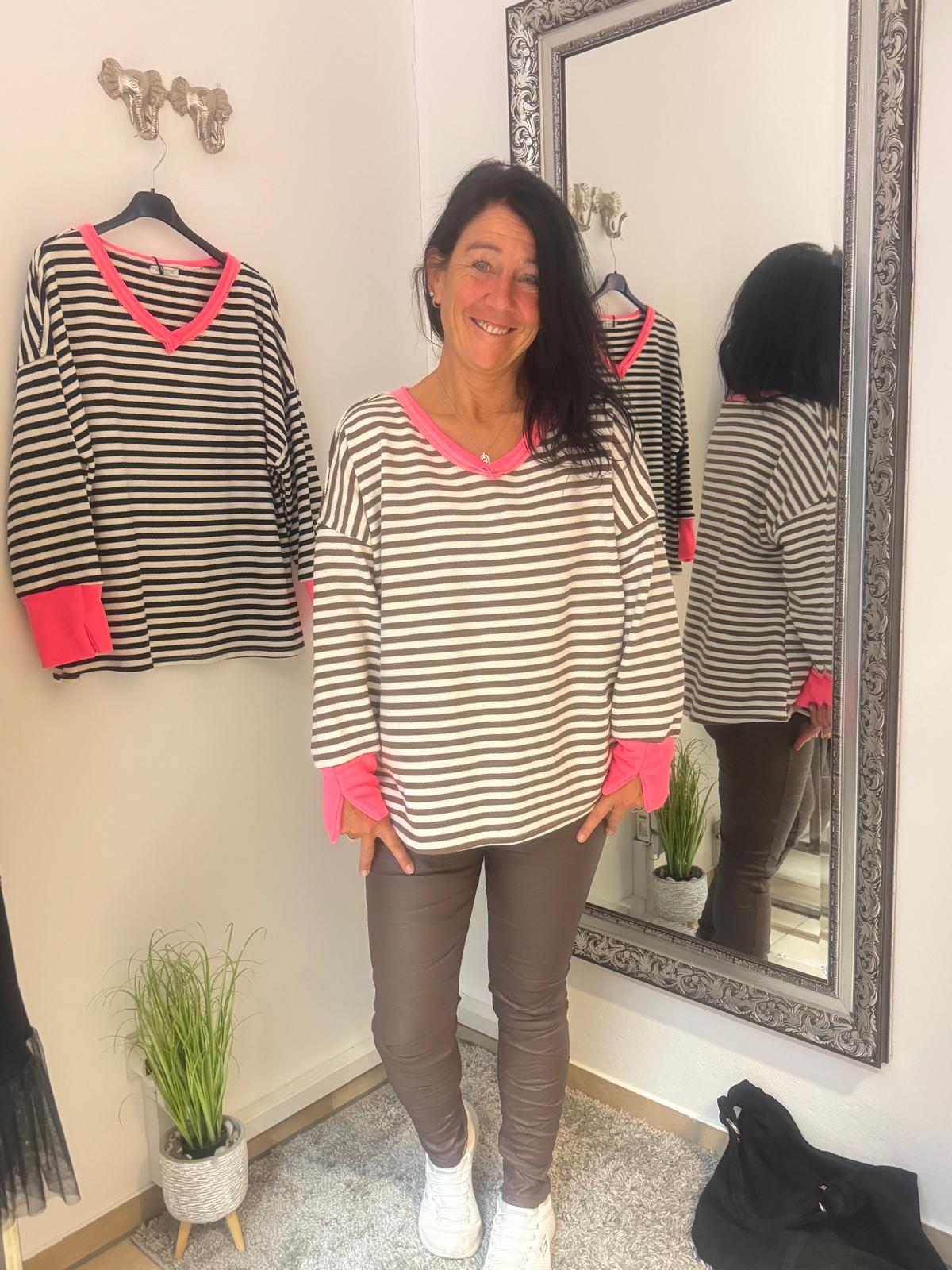 Pullover V Pink