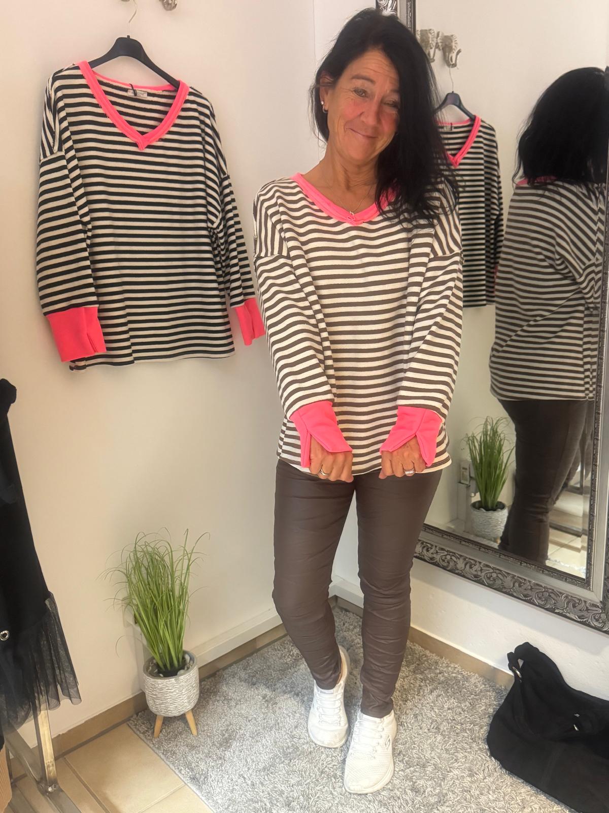 Pullover V Pink