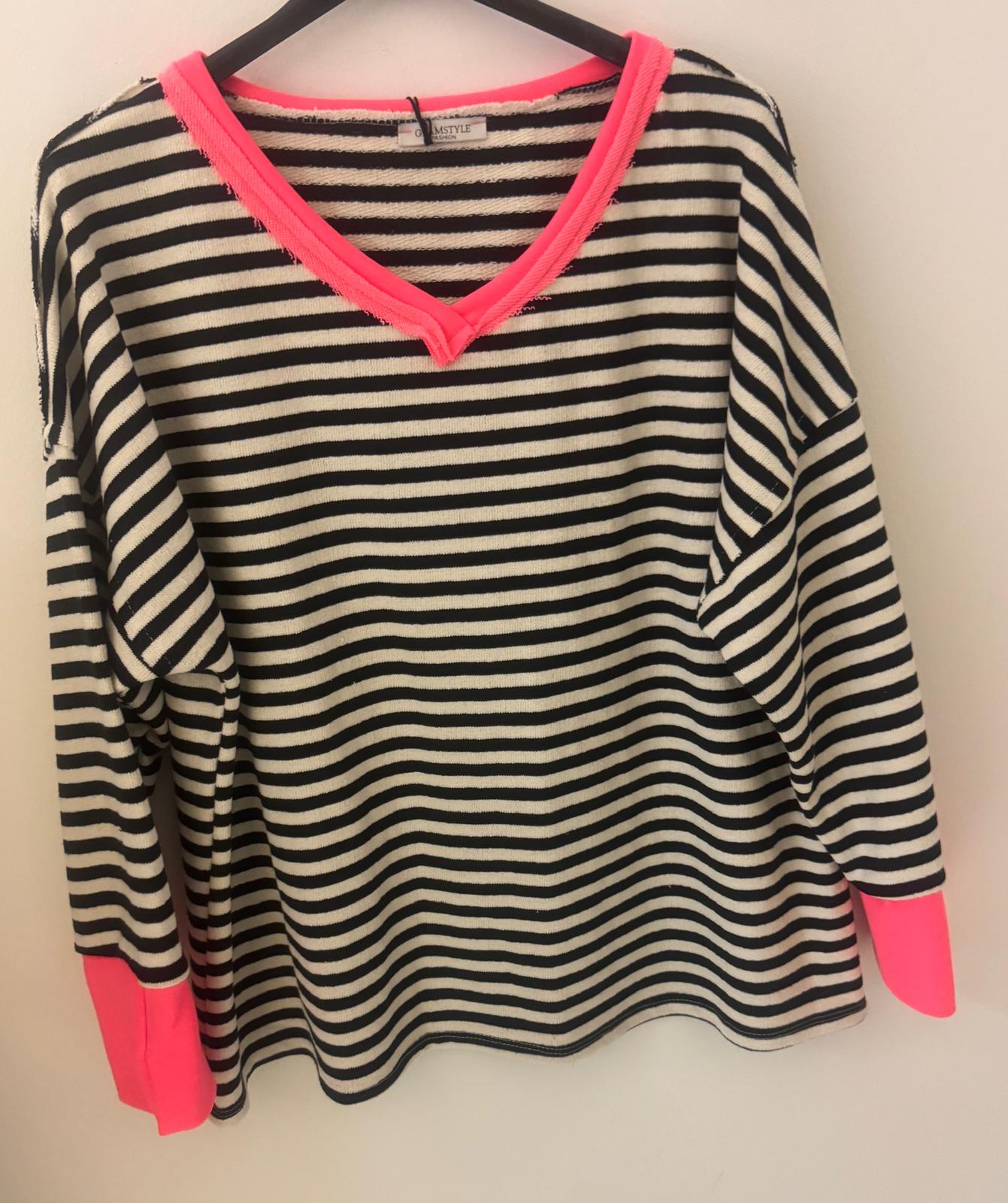 Pullover V Pink