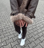 Lade das Bild in den Galerie-Viewer, Lederoptikjacke mit Fell Gr. S-L
