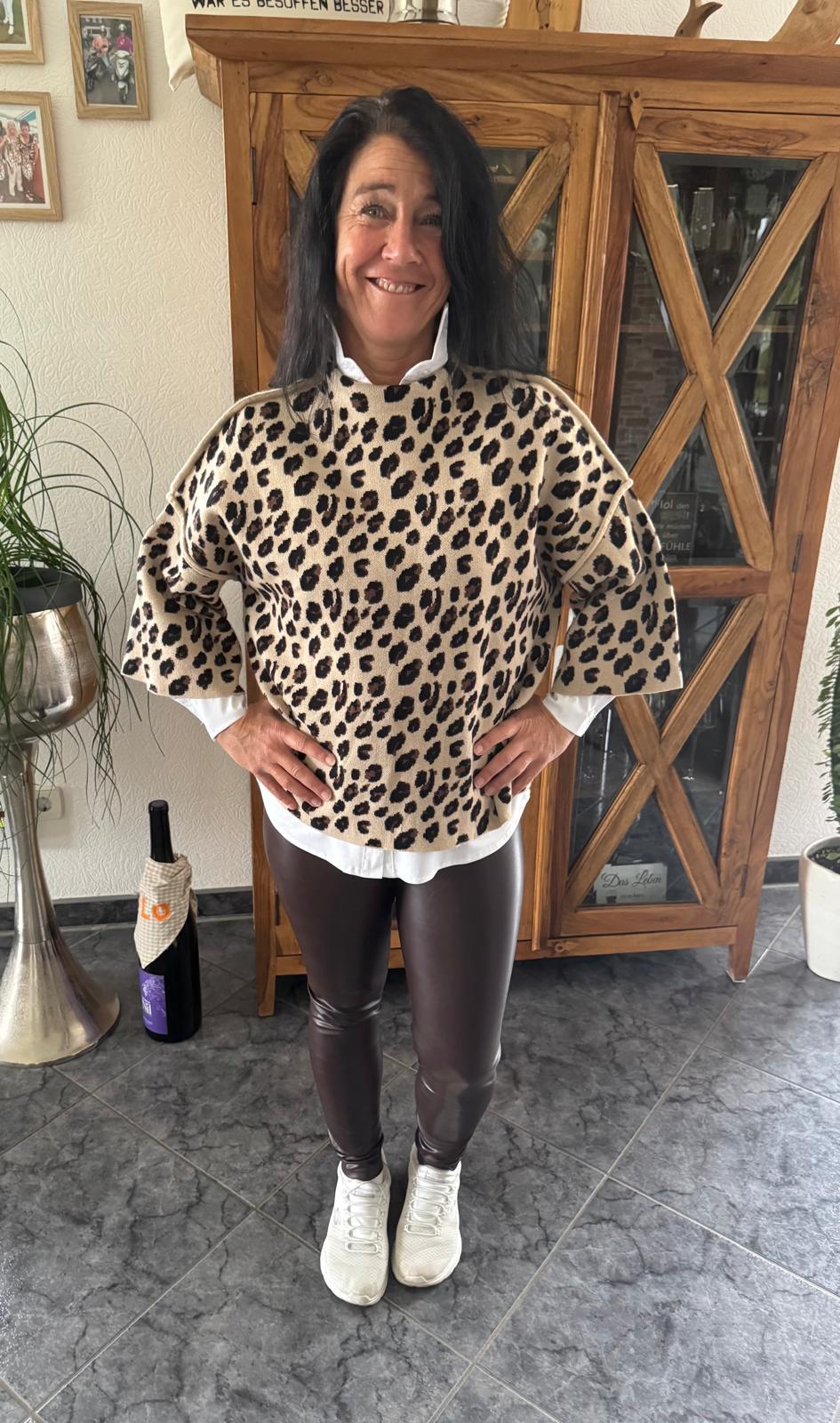 Pullover Leo Stehkragen