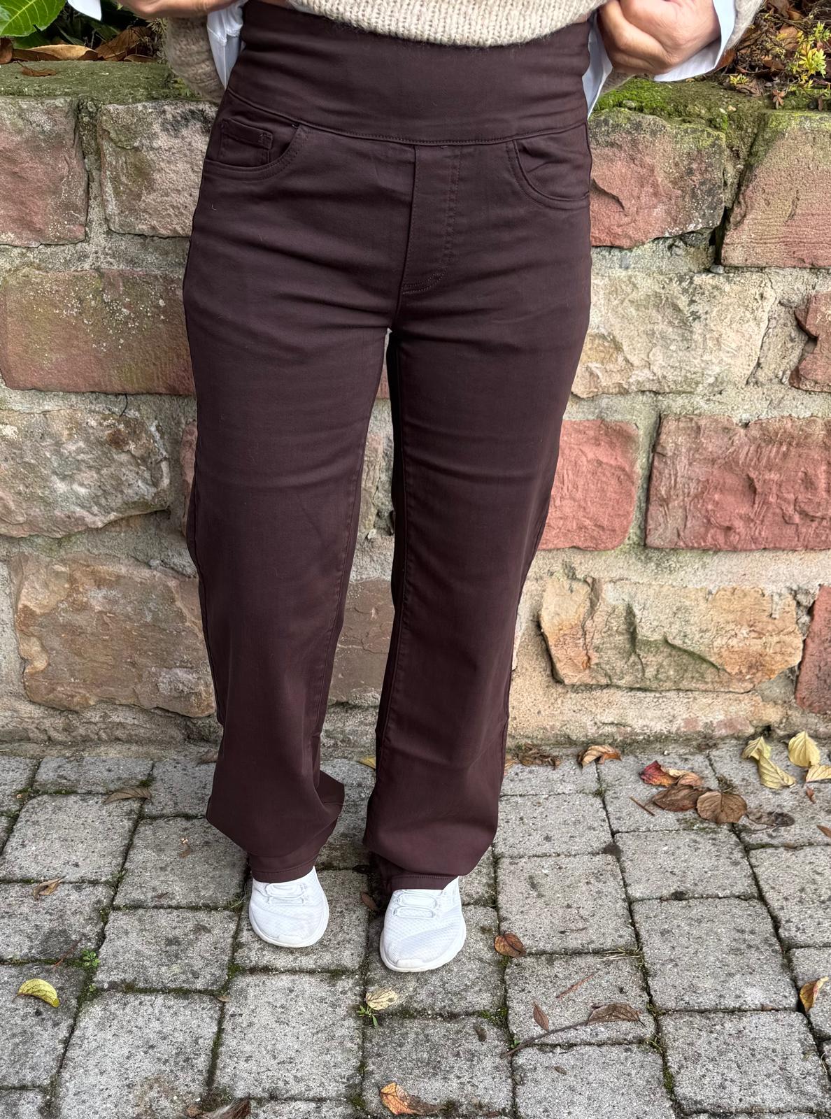 Jeans Schoko WL Gr. 34-42