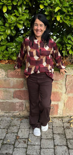 Lade das Bild in den Galerie-Viewer, Bluse Geo
