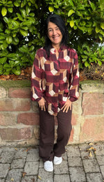 Lade das Bild in den Galerie-Viewer, Bluse Geo
