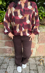 Lade das Bild in den Galerie-Viewer, Bluse Geo
