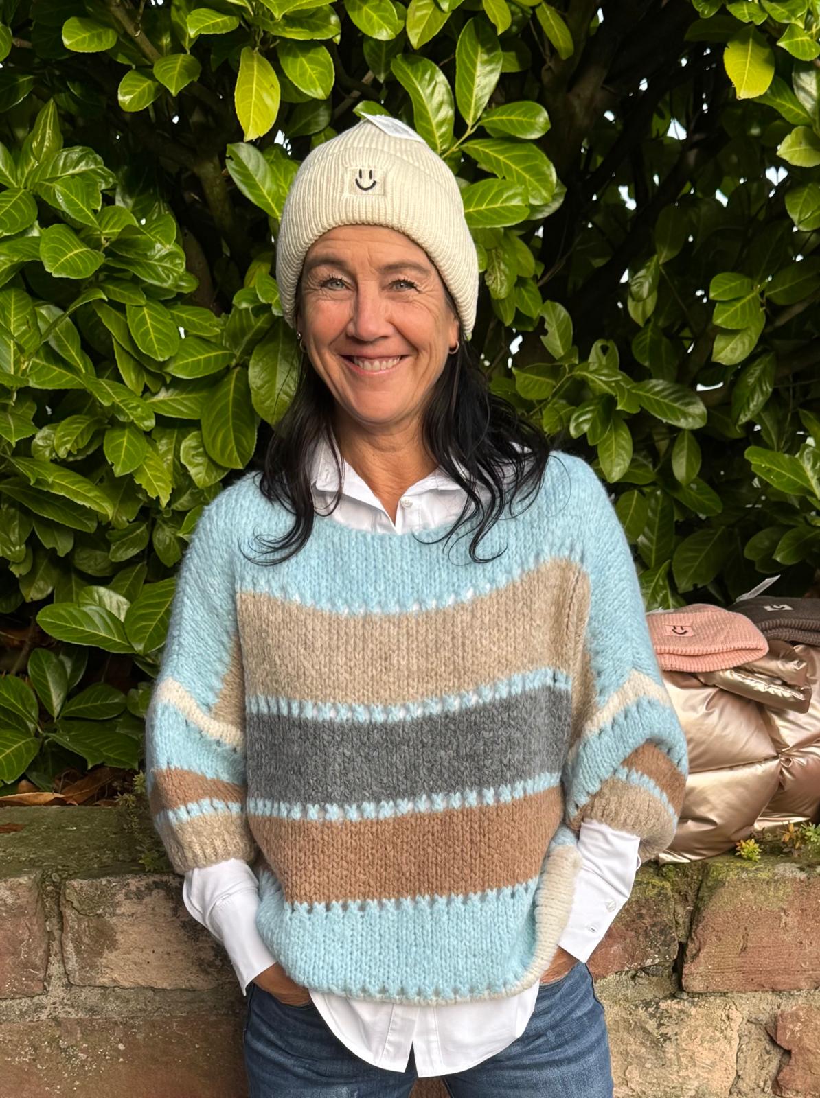 Mütze mit Fleece Smile