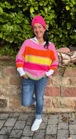 Lade das Bild in den Galerie-Viewer, Strickpullover Multicolour
