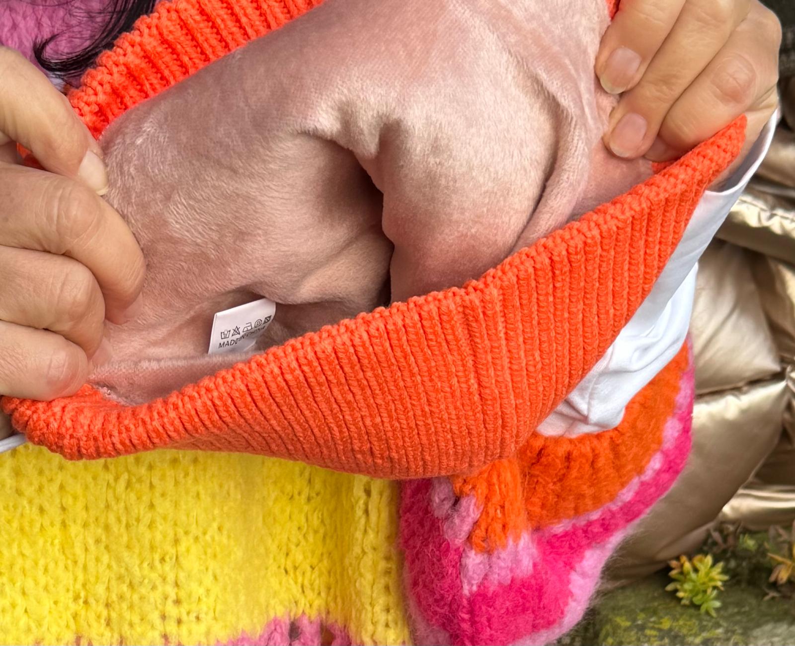 Mütze mit Fleece Smile