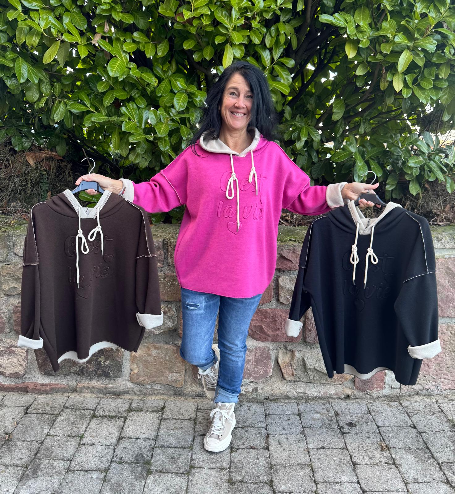 Hoodie C´est la vie