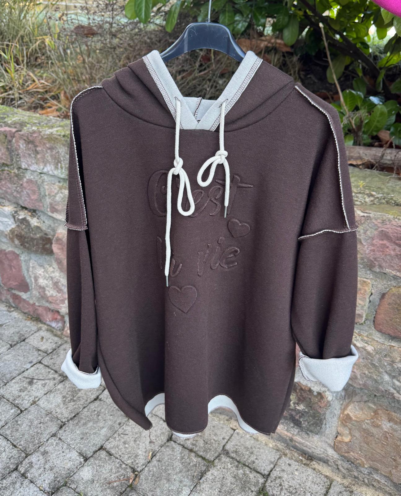 Hoodie C´est la vie