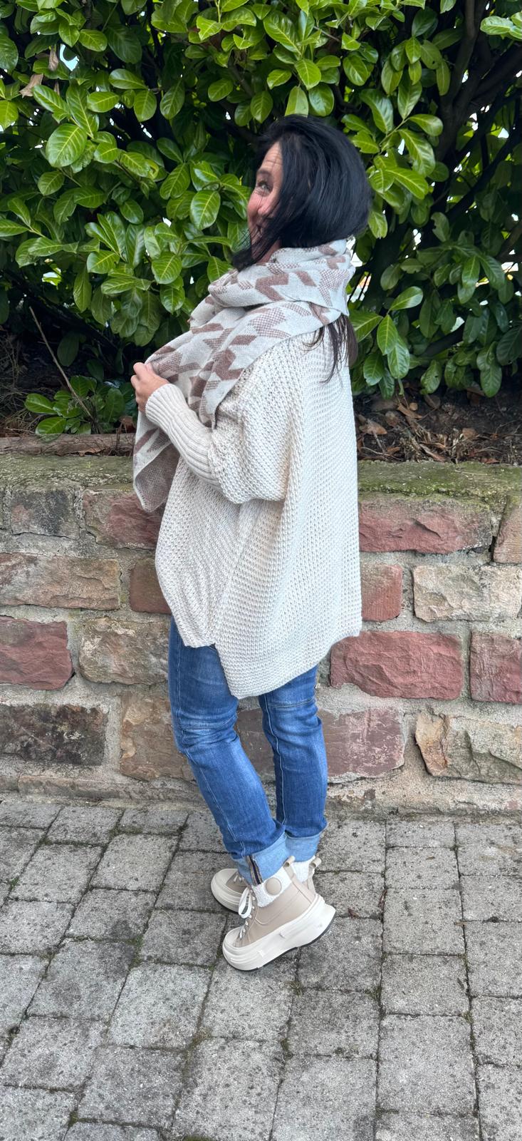 Strickpullover Snoopy Charme