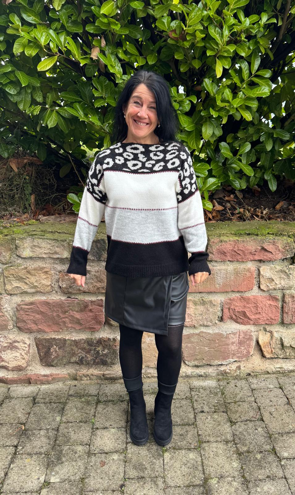 Rock/Hose Lederoptik