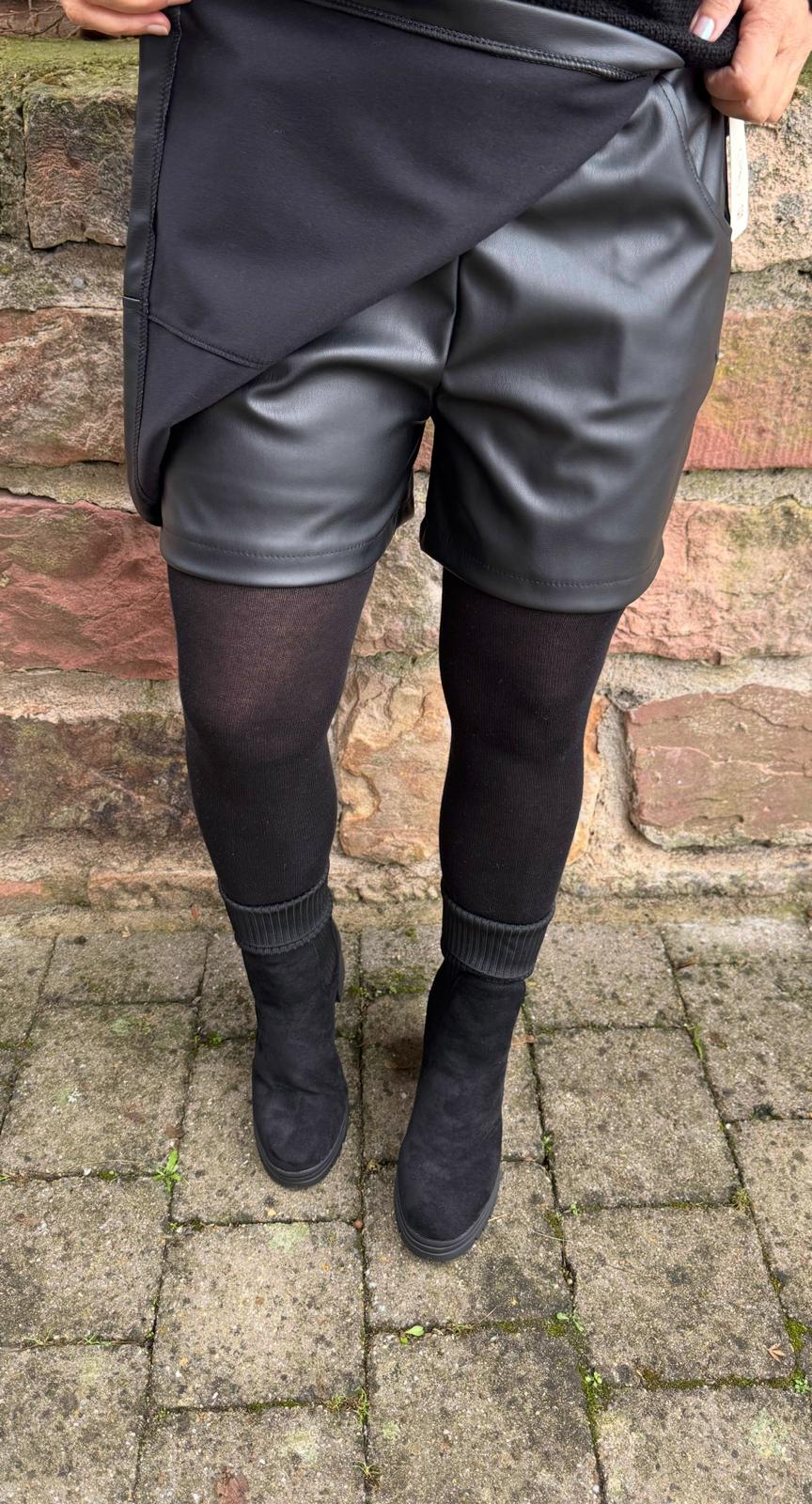 Rock/Hose Lederoptik