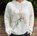 Lade das Bild in den Galerie-Viewer, Strickpullover Hirsch
