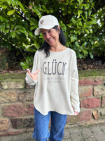 Lade das Bild in den Galerie-Viewer, Pullover Glück
