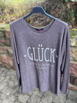 Lade das Bild in den Galerie-Viewer, Pullover Glück
