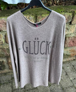 Lade das Bild in den Galerie-Viewer, Pullover Glück
