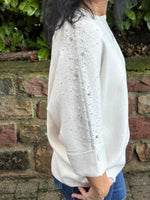 Lade das Bild in den Galerie-Viewer, Feinstrickpullover Perle
