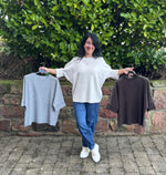 Lade das Bild in den Galerie-Viewer, Feinstrickpullover Perle
